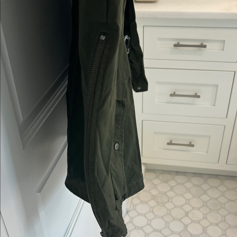 Olive Utility Jacket - Picture 5 of 6